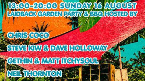 The Elmhurst Garden Party & BBQ with Guilty Feet + Chris Coco