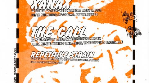 Repetitive Strain EVENT: Xanax + The Gall + Repetitive Strain