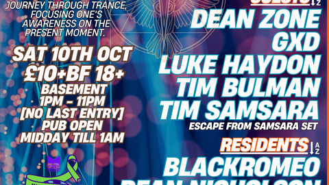 Music Unity For Mental Health presents Emotional Response Autumn Daytime Trance Party