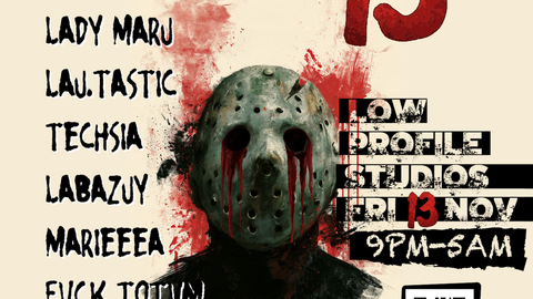 Technodrome: Friday The 13th - Warehouse Rave
