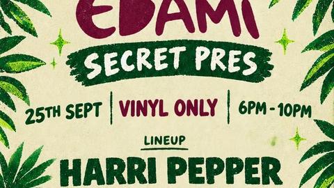 Sweet Greens X Edami Secret Pres ft. Harri Pepper & Hazaz - Vinyl Only Gaza Fundraiser