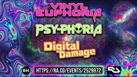 Vinyl Euphoria meets Digital Damage and Launches Psyphoria