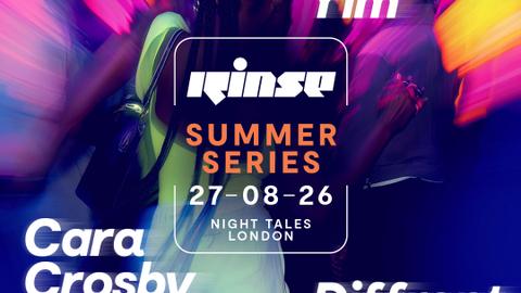 Rinse Summer Terrace Party ft. Diffrent, Fold b2b Cu.rve, Mona Yim + more