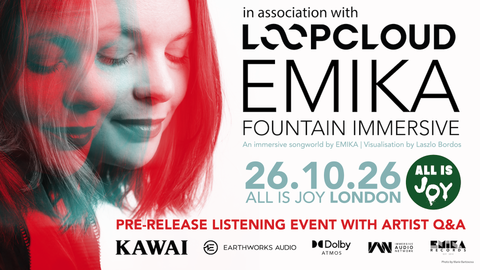 Emika - Fountain Immersive (Dolby Atmos Pre-Release Listening Event) - London