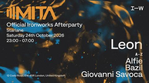 MITA MAGAZINE PRESENTS IRONWORKS AFTERPARTY @STARLANE