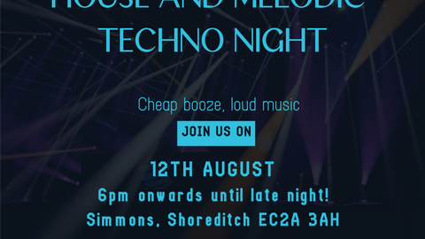 House & Melodic Techno Night [Free]