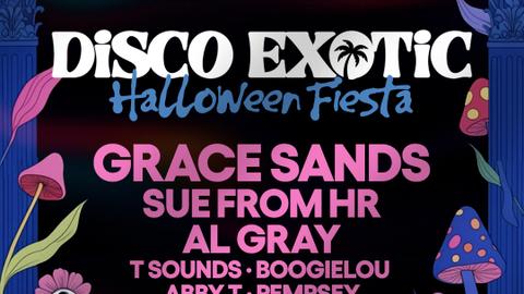 Disco Exotic HALLOWEEN FIESTA - Warehouse Special (Disco, House + World Boogie) with Grace Sands