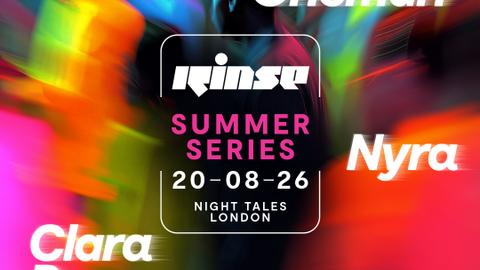 Rinse Summer Terrace Party ft. Benga, Oneman, Nyra + more