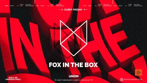 AFTER PARTY AT FOX IN THE BOX ( Every Friday - Saturday morning until 10am)