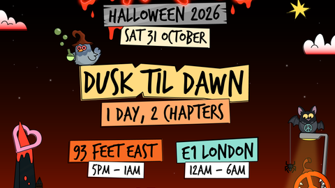 Boat Club Halloween @ 93 Feet East & E1 Afterparty