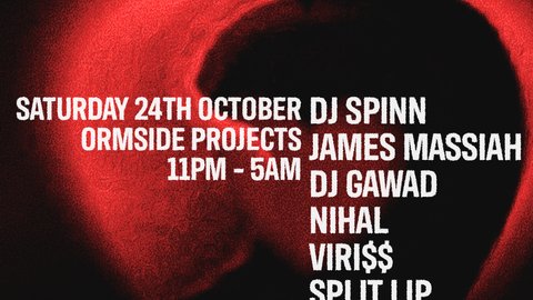 Warmth presents: DJ Spinn, James Massiah, DJ GAWAD, Nihal + more