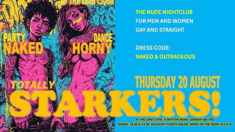totally starkers