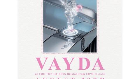 DOTWAVNOTWAVE & Lex Records PRESENT: VAYDA + FRIENDS