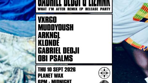 GABRIEL DEDJI & LIZMNK // What I'm After Remix EP release party