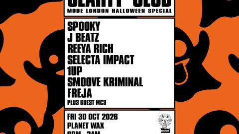 CLARTY CLUB // Mode Radio Halloween Special