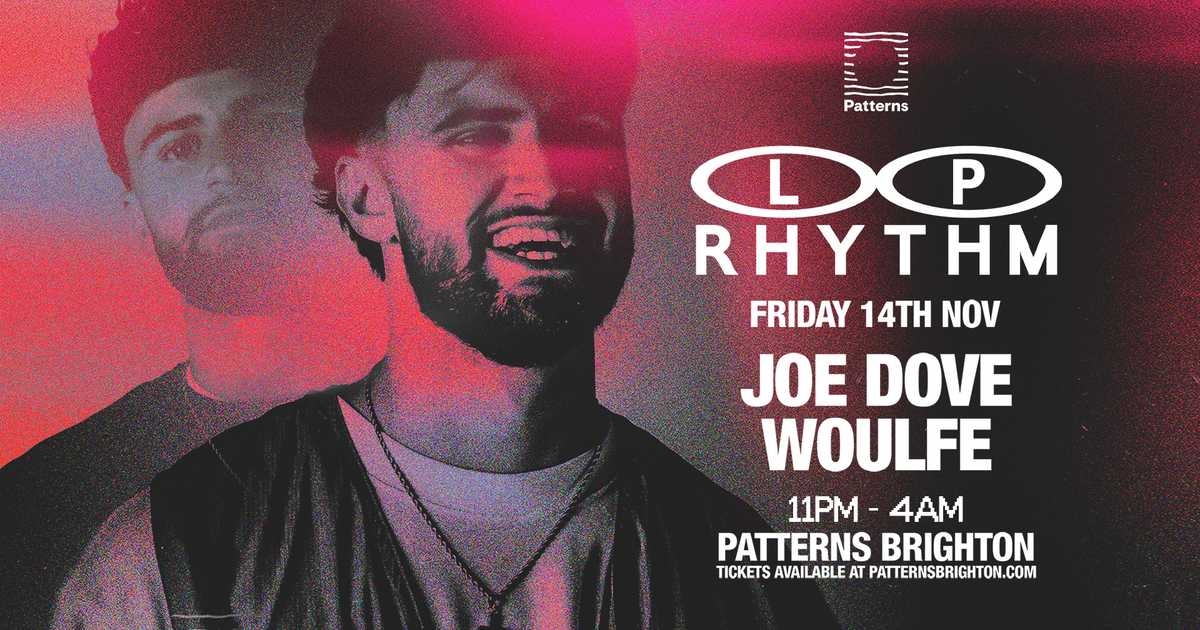 L.P Rhythm at Patterns, Brighton
