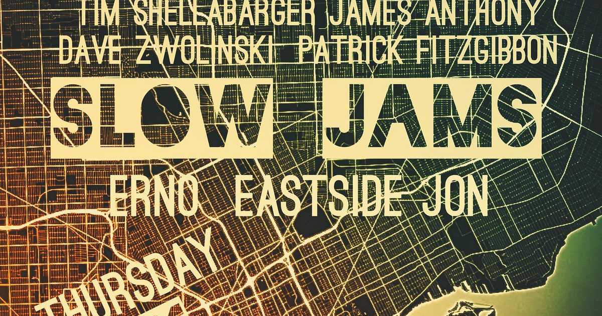 Thy Bearings presents Slow Jams at Marble Bar, Detroit
