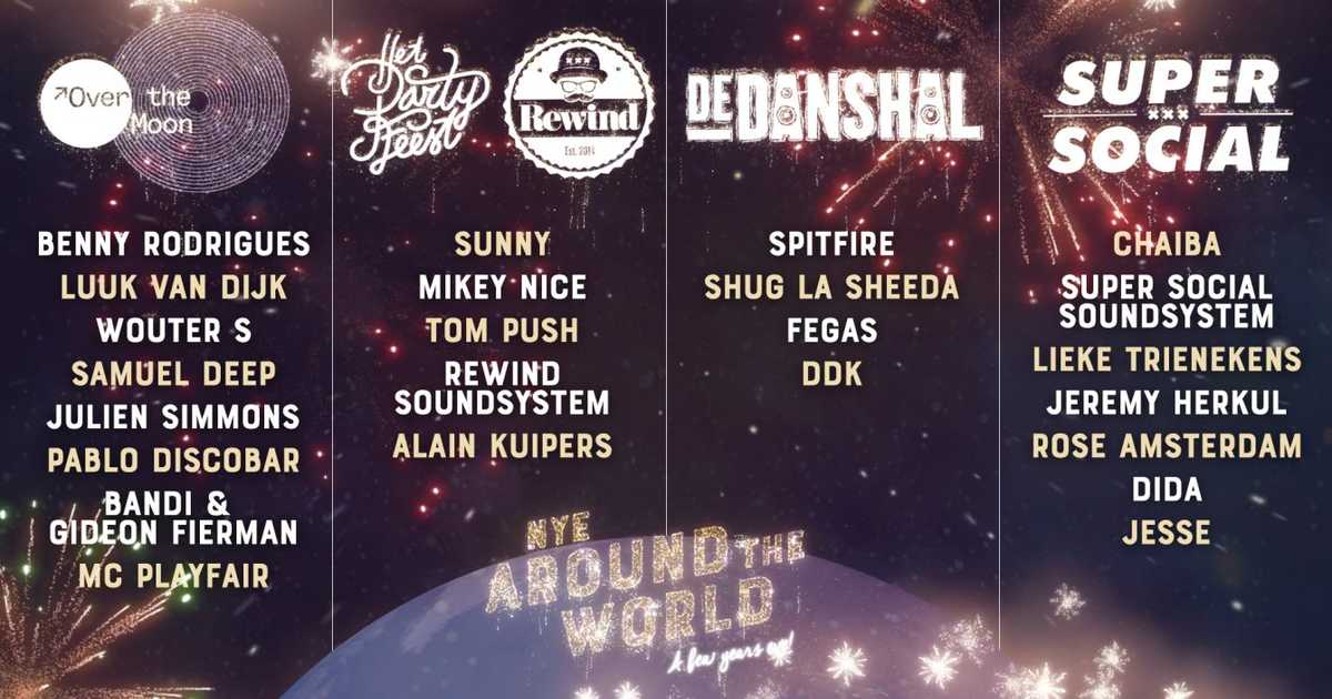 NYE Around The World at WesterUnie, Amsterdam