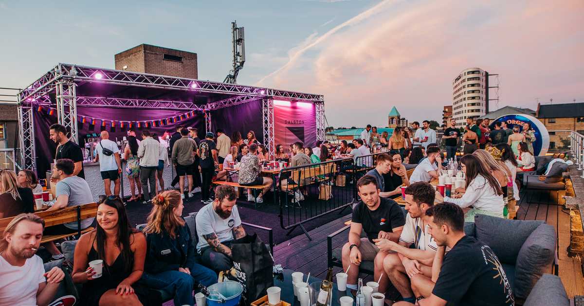 Day & Night Rooftop Disco at Metropolis, London