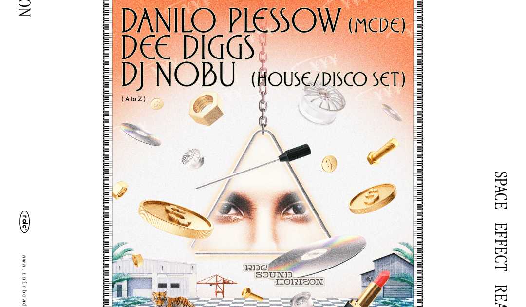 RDC 'Sound Horizon' with Danilo Plessow (MCDE), Dee Diggs & DJ Nobu