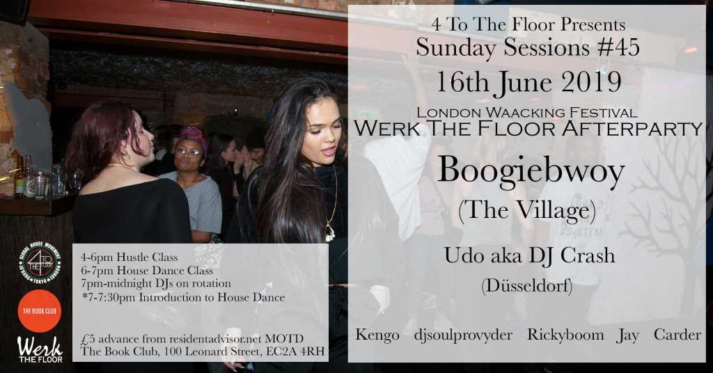 4 To The Floor presents Boogiebwoy at The Book Club, London