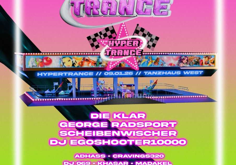 HYPERTRANCE at Tanzhaus West, Frankfurt