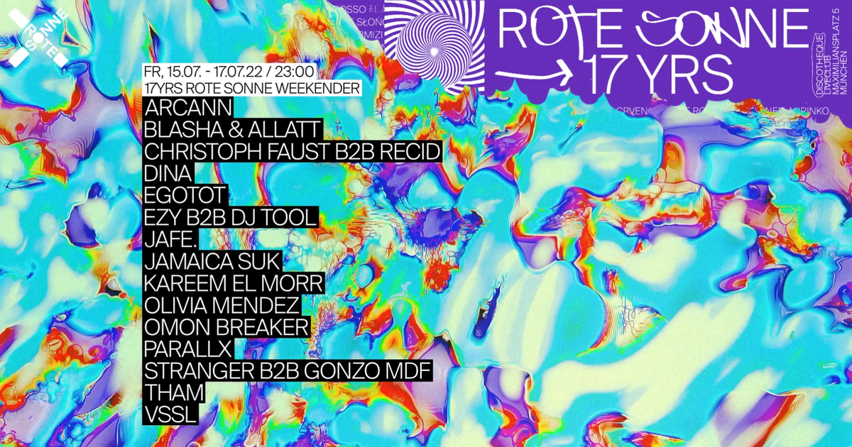 17YRS Rote Sonne Weekender em Rote Sonne, Munique