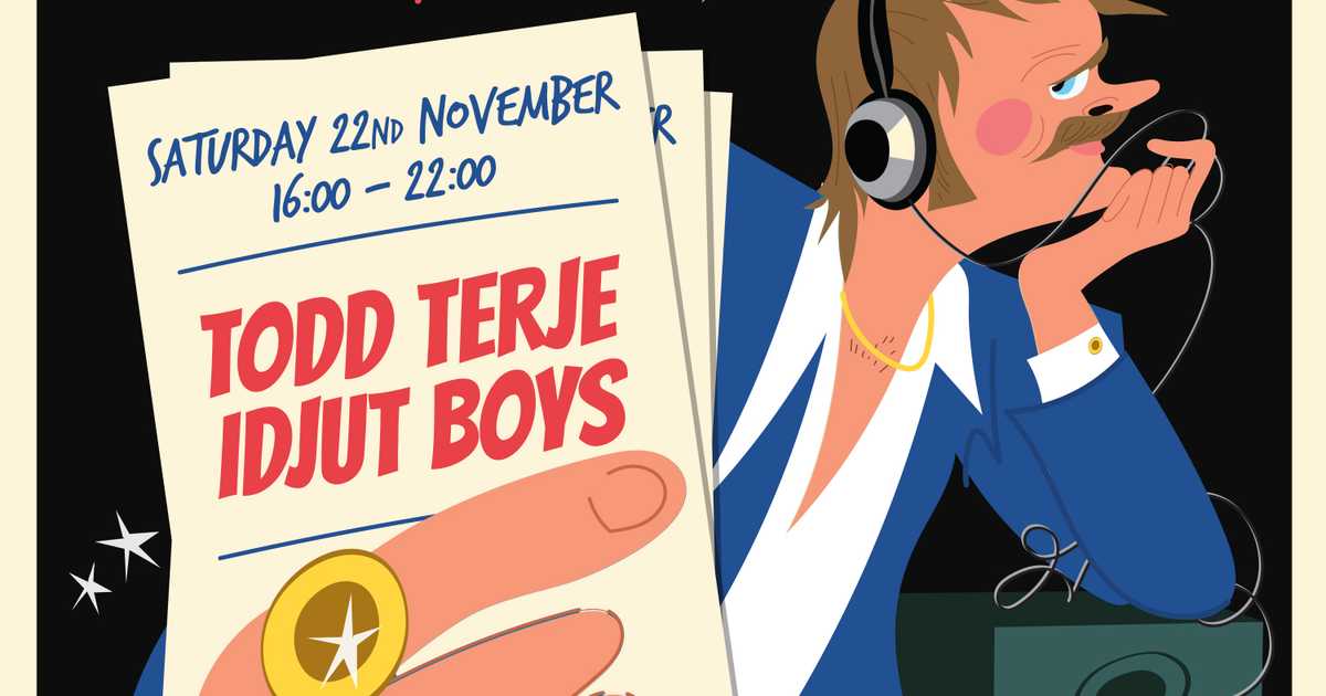 Todd Terje & Idjut Boys - 4 Saturdays at Phonox (22nd Nov) at