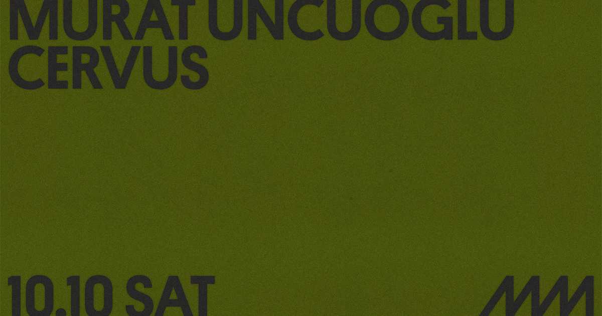 Murat Uncuoglu / Cervus at Minimüzikhol, Istanbul