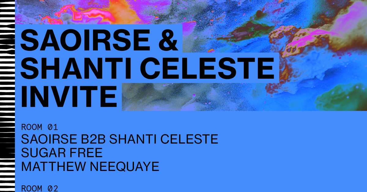 fabric25 Saoirse & Shanti Celeste Invite Sugar Free, INVT, dBridge