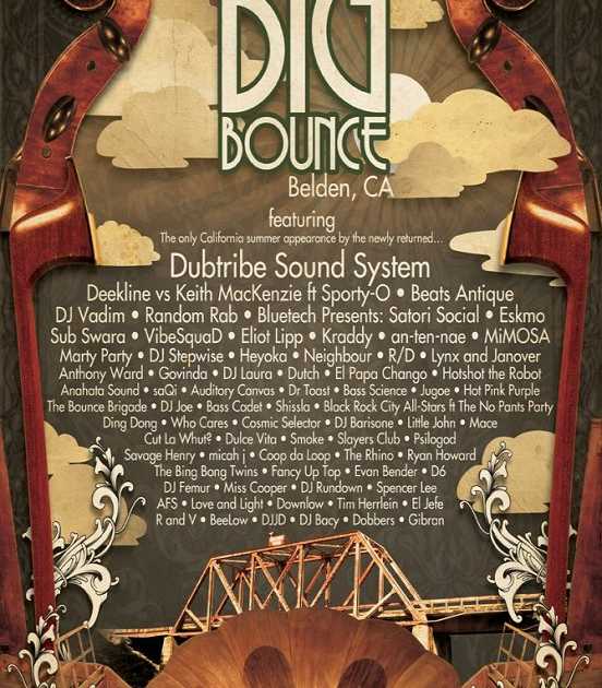 The Big Bounce at Belden Town, San Francisco/Oakland