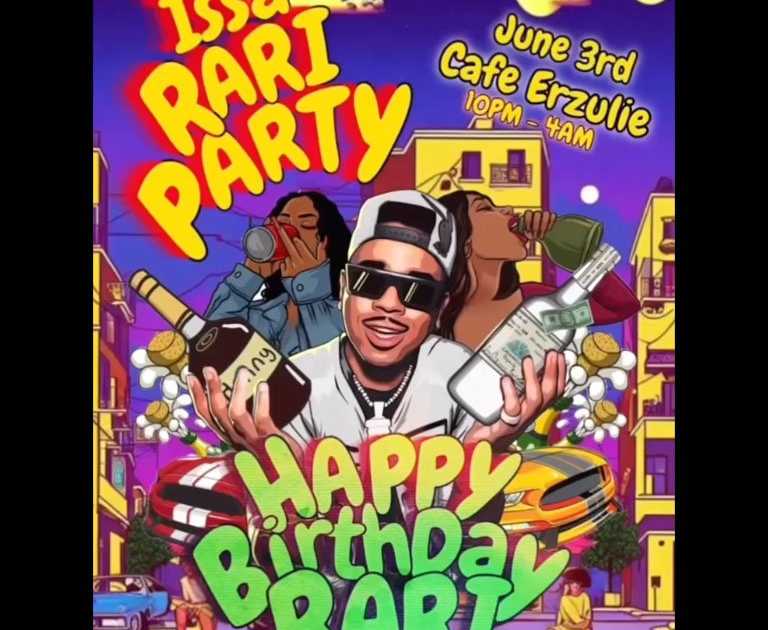 Issa Rari Party at Cafe Erzulie, New York City