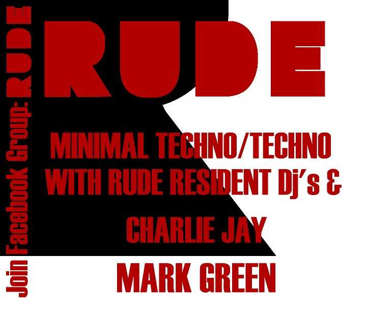 Rude at Scy Bar, Midlands Rude at Scy Bar, Midlands (2011) ⟋ RA