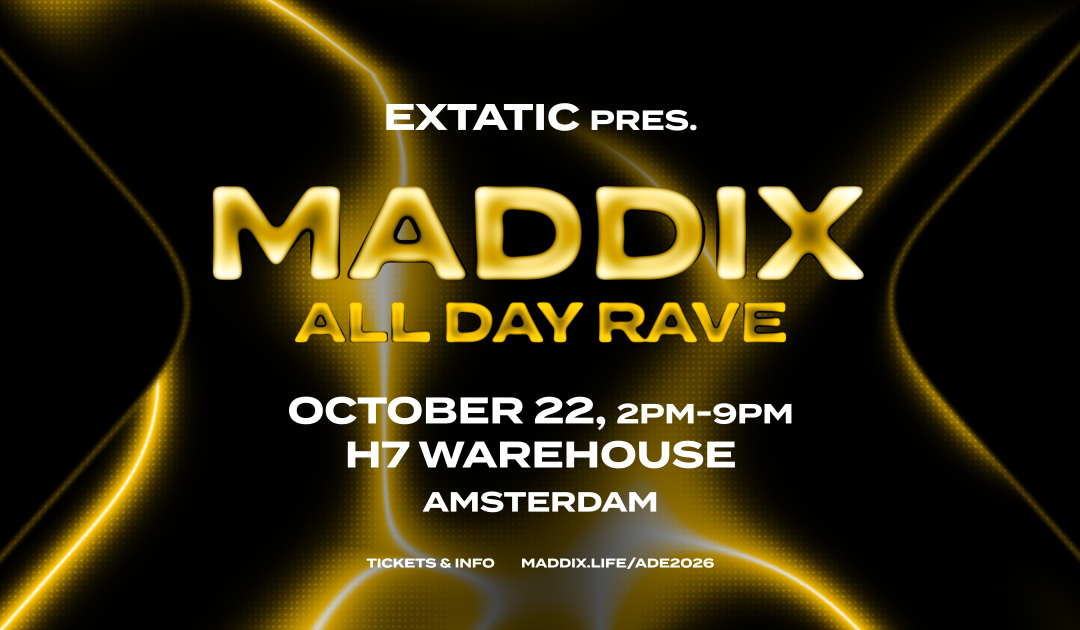 Maddix All Day Rave - H7 Warehouse, Amsterdam Dance Event 2026 bij H7 ...