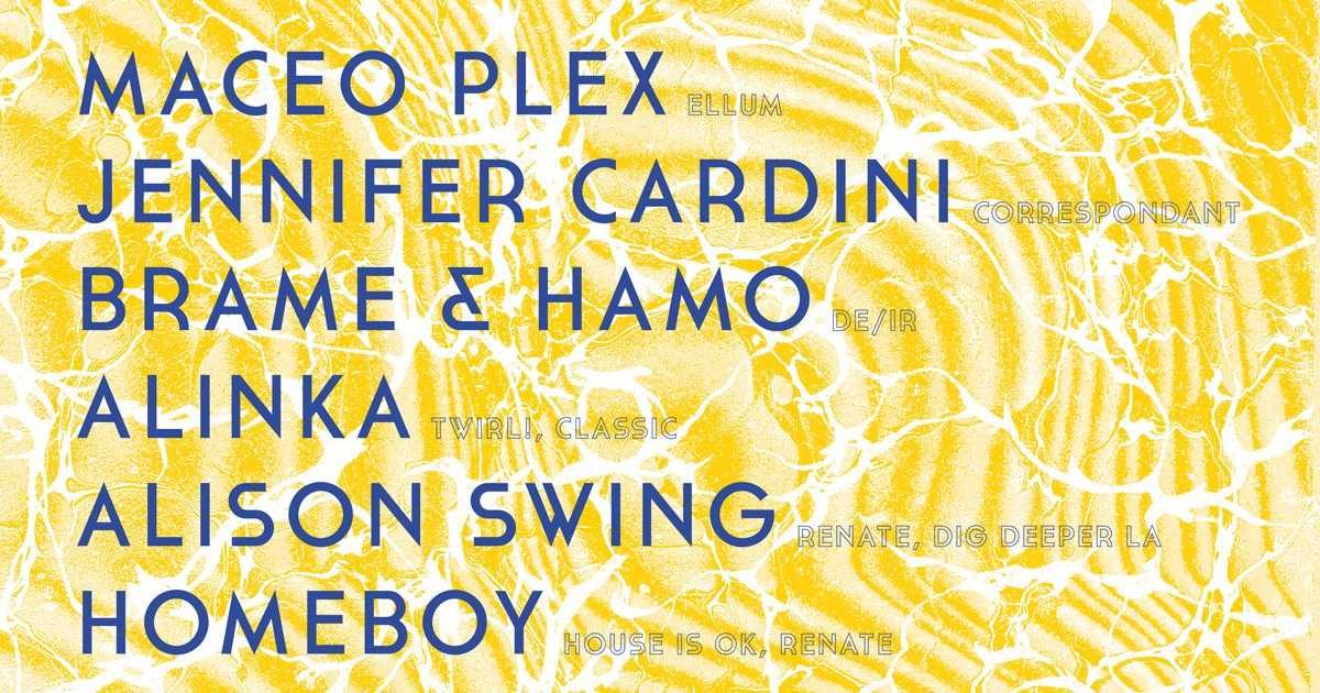 Else Open Air /w. Maceo Plex, Brame & Hamo, Jennifer Cardini & More at
