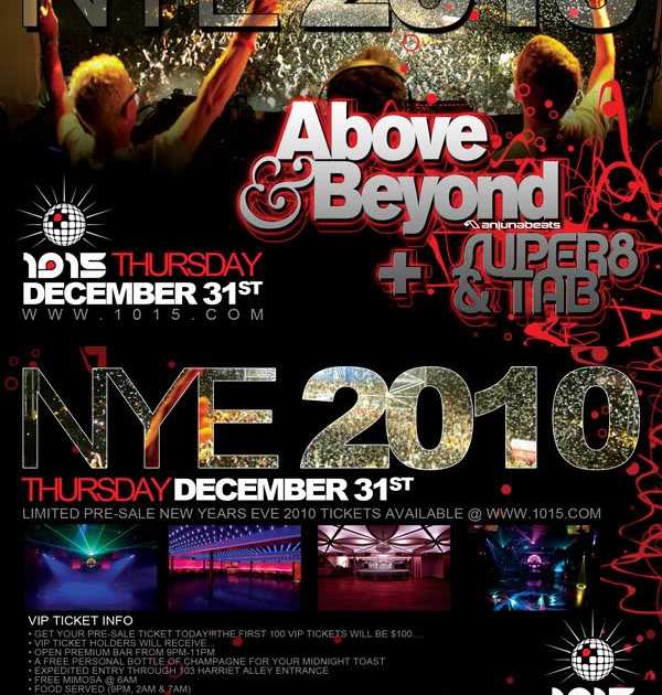 Nye 2010 with Above & Beyond, Super8 & Tab en 1015 Folsom, San ...