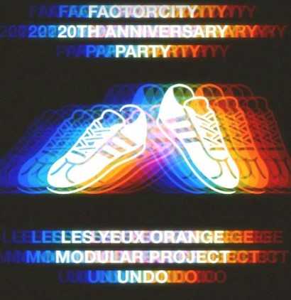 Factor City XX Anniversary at RRR em La Terrrazza, Barcelona
