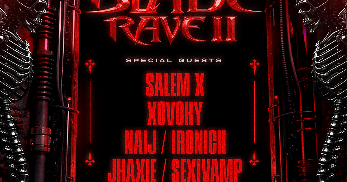 BLADE RAVE ll en Foro Normandie, Ciudad de México