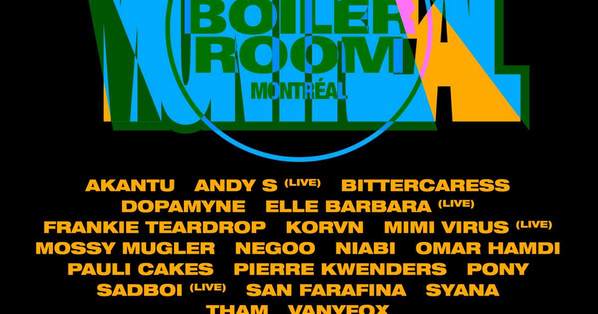 Boiler Room Montreal Saturday at SainteCatherine Hall, Montreal