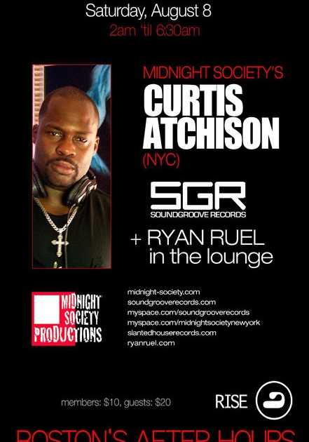 Curtis Atchinson & Ryan Ruel at RISE After-Hours, Boston