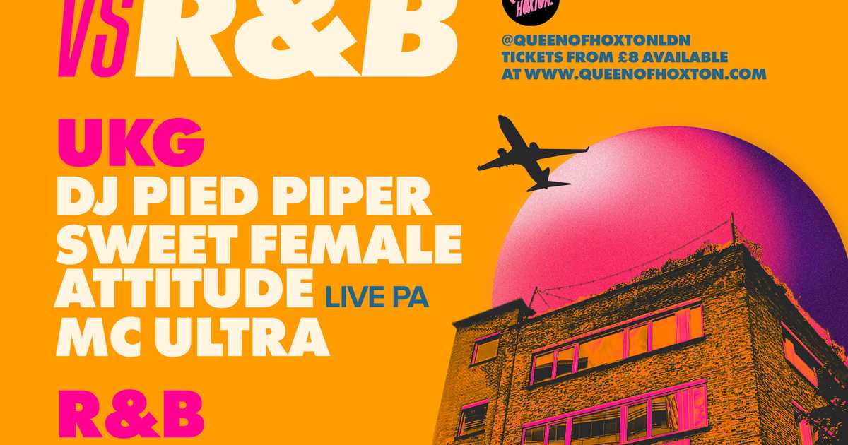 UKG vs R&B: DJ Pied Piper + Sweet Female Attitude (Live PA) at Queen Of ...