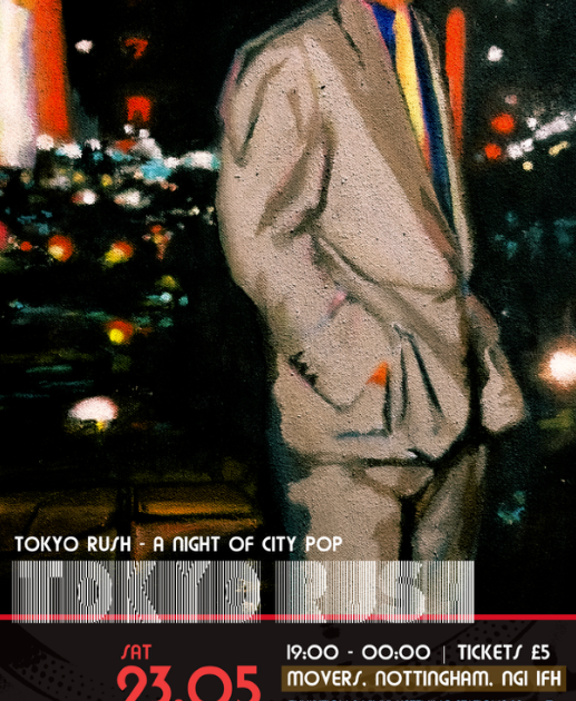 Tokyo Rush: A night of City Pop at Movers, Nottingham