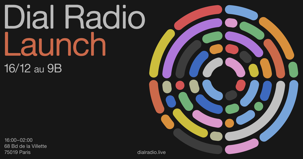 Dial Radio Launch (Paris Edition) en Le 9B, París