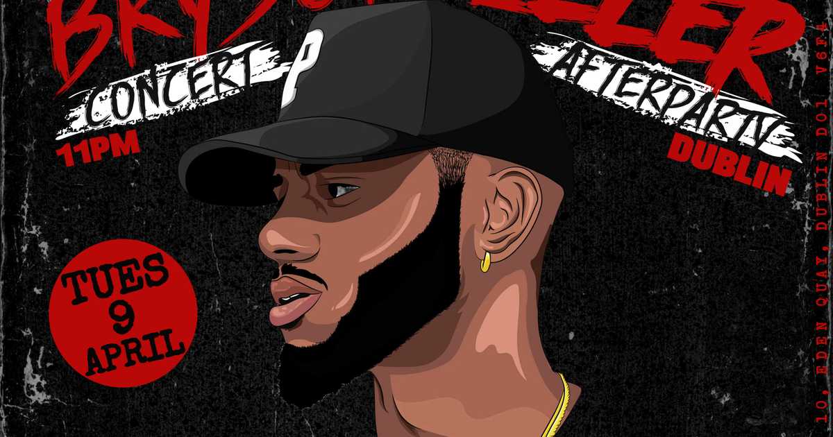 Bryson Tiller Concert AFTER PARTY Dublin [Tuesday 9th April] at So ...