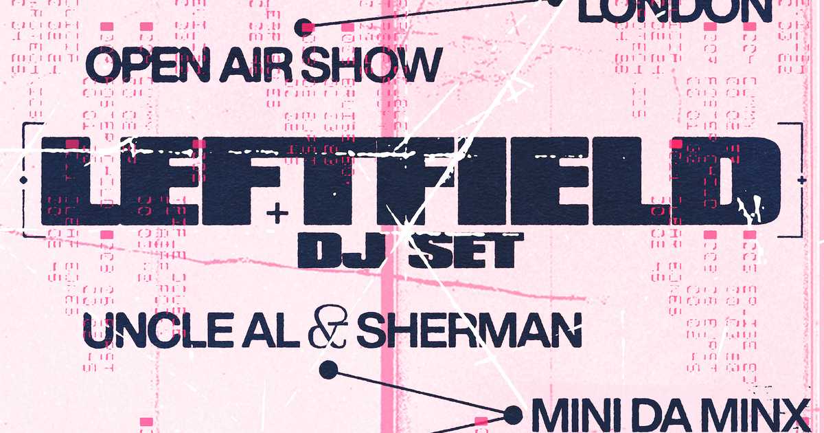 Leftfield (DJ Set) – Open Air Show at The Fox and Firkin, London