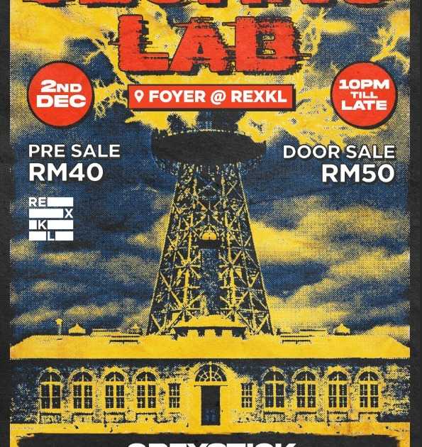 Rexkl presents. Techno Lab at Rexkl, Kuala Lumpur