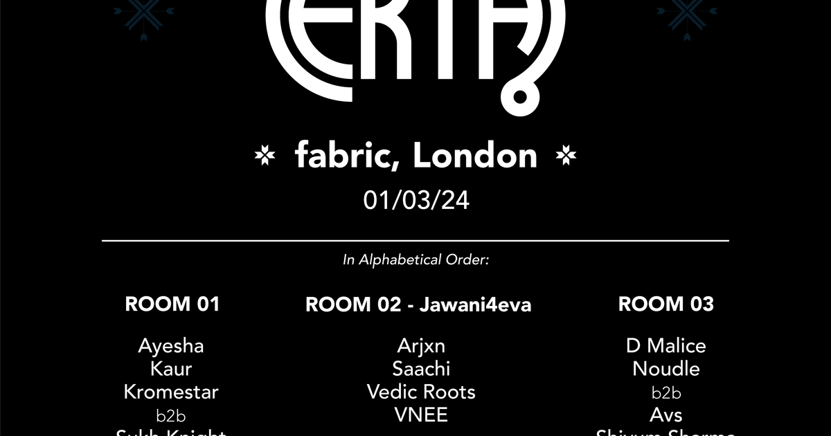 fabric25: Yung Singh presents EKTA: Sukh Knight, Riva, Kromestar ...