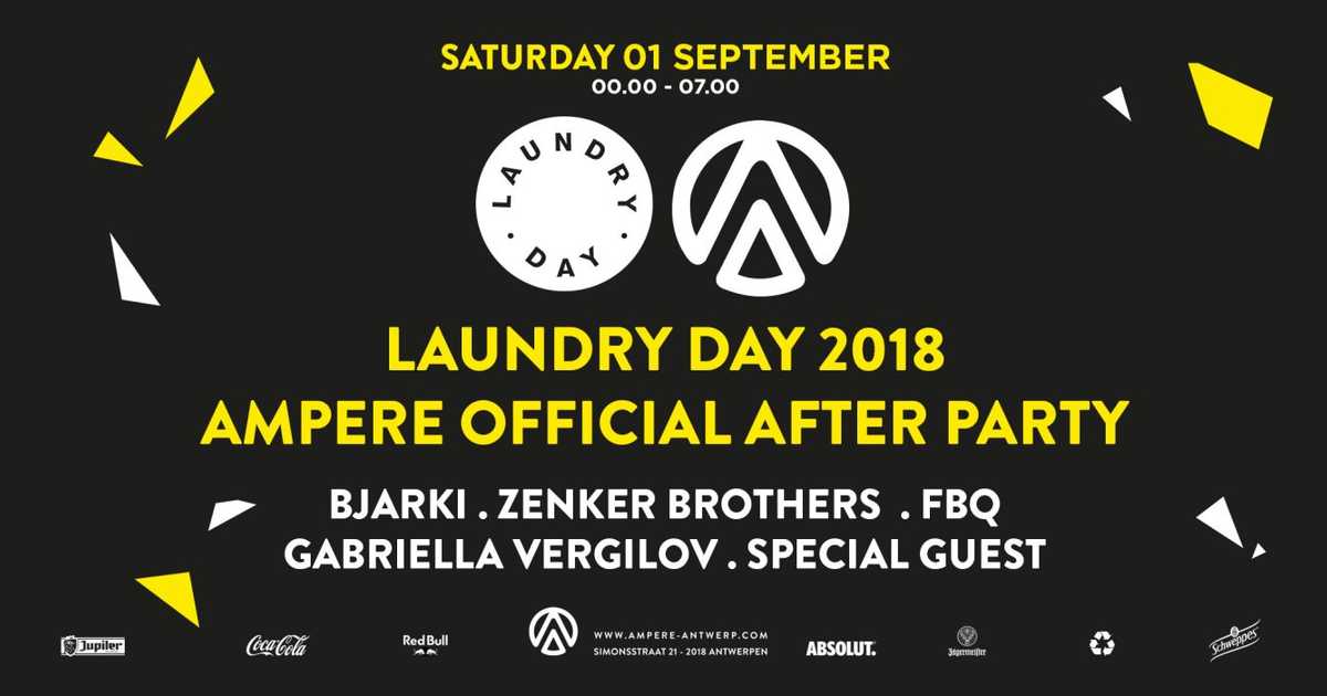 Laundry Day 2018 x Ampere at Ampere, Antwerp