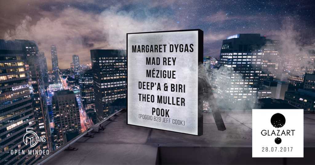 Open Minded Party: Margaret Dygas, Mad Rey, Mézigue & More bei La Plage ...