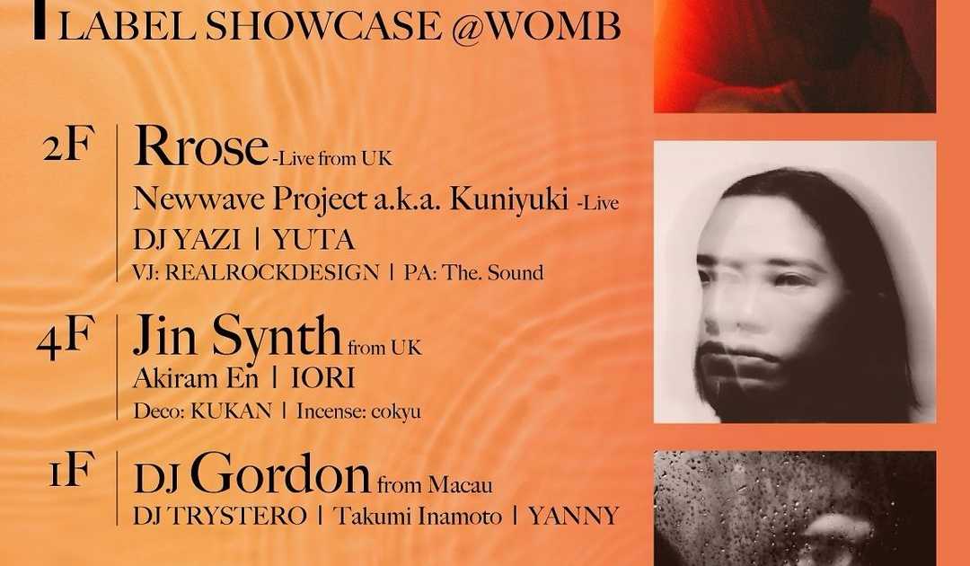 LDG 'Label Showcase' at WOMB, Tokyo